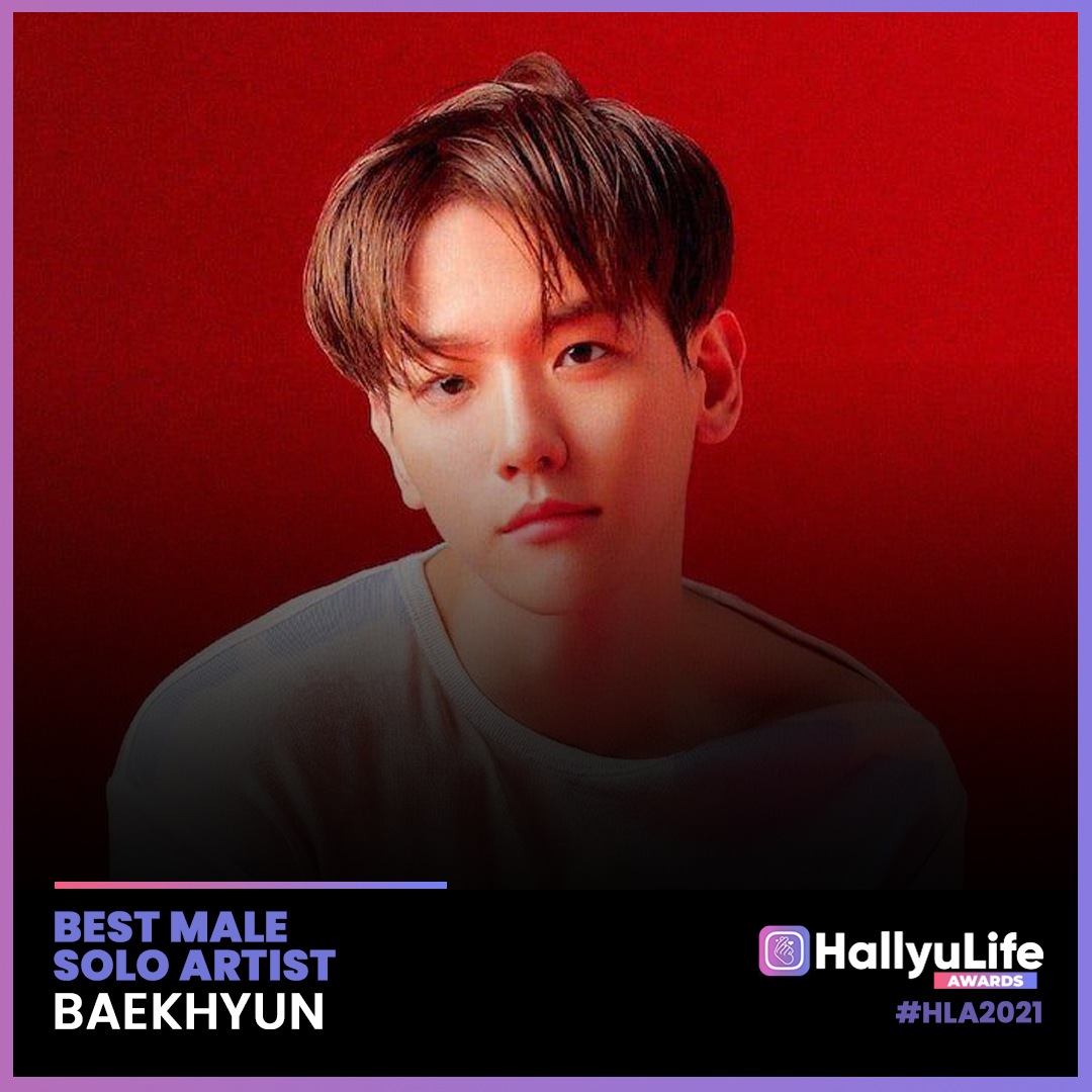 🏆#HLA2021 - Winners Announcement🏆

Congratulations to #BAEKHYUN for winning 'Best Male Solo Artist Award'!

#HallyuLifeAwards #BAEKHYUN_HLA2021 @B_hundred_Hyun #백현 #EXO