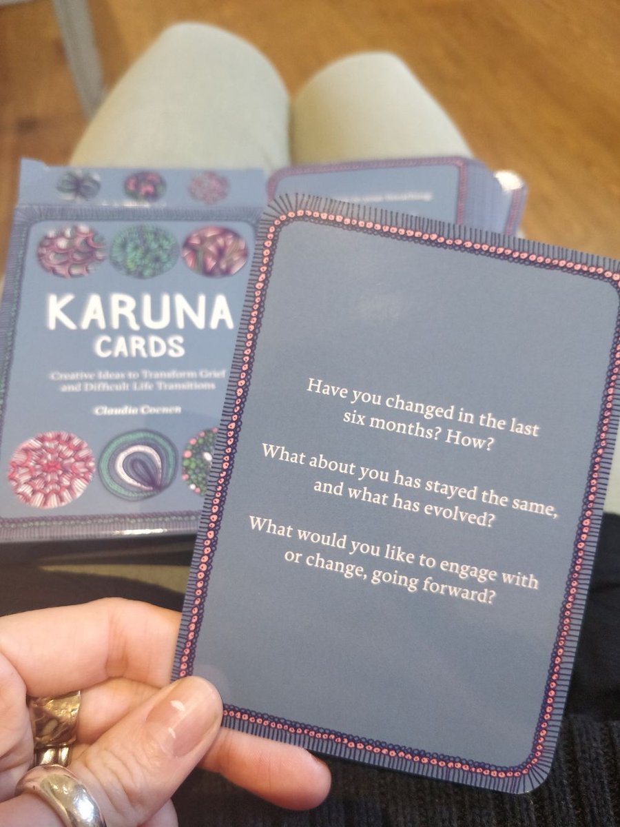 Existential crisis, or when fundamental "certainties" in our life are dismantled, brings with it the opportunity for something new to grow. Where are you growing?

#existentialtherapy #karunacards @thekarunaproject #counselling #lockdown3.0