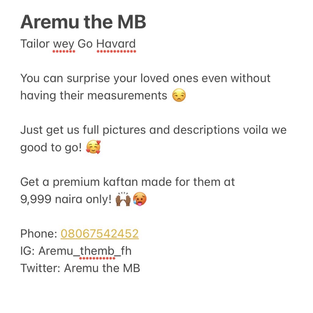 aremu_themb's tweet photo. Don’t be scared ! 
We can get a perfectly tailored kaftan without even meeting the person! 
Surprise won’t go wrong bi idhnillah! https://t.co/6KI0BfC070