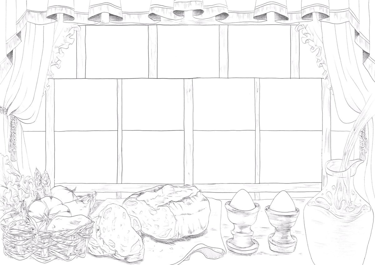 satsukicalt's tweet photo. 生きてます
これはバ先のメニュー冊子用に数ヶ月前に描いた絵 https://t.co/wuSNFr7q0H