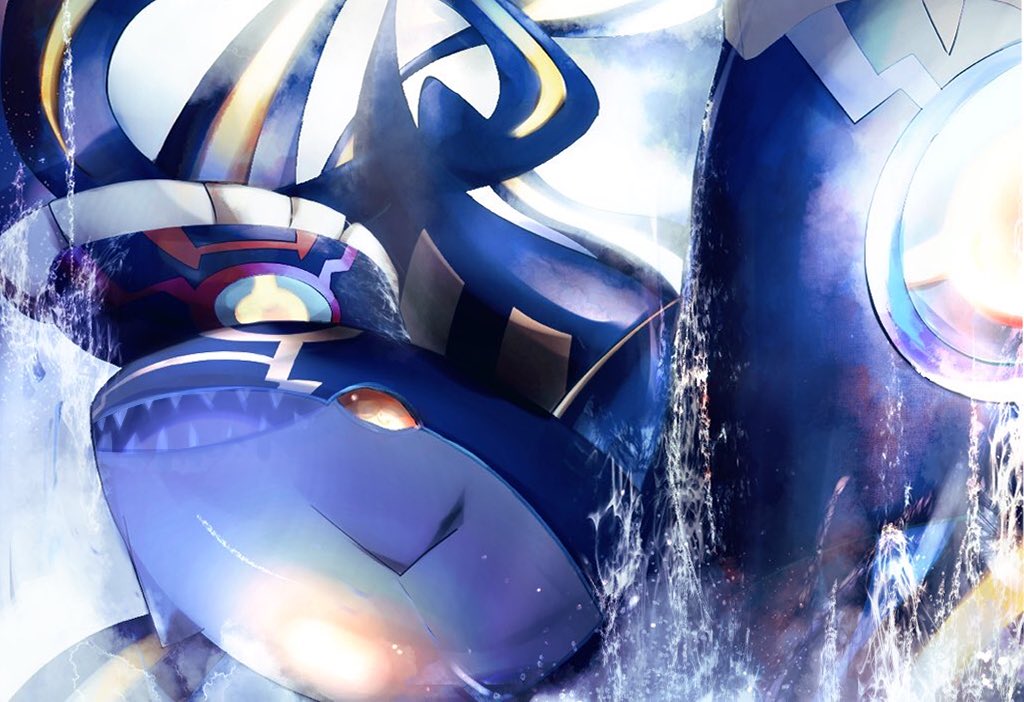 ゲンシカイオーガ Primal Kyogre ぺむちのイラスト ゲンシカイオーガ Primal Kyogre ぺむちのイラスト