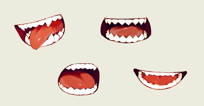 「ギザ歯」のTwitter画像/イラスト(人気順｜RT&Fav:50)｜3ページ目