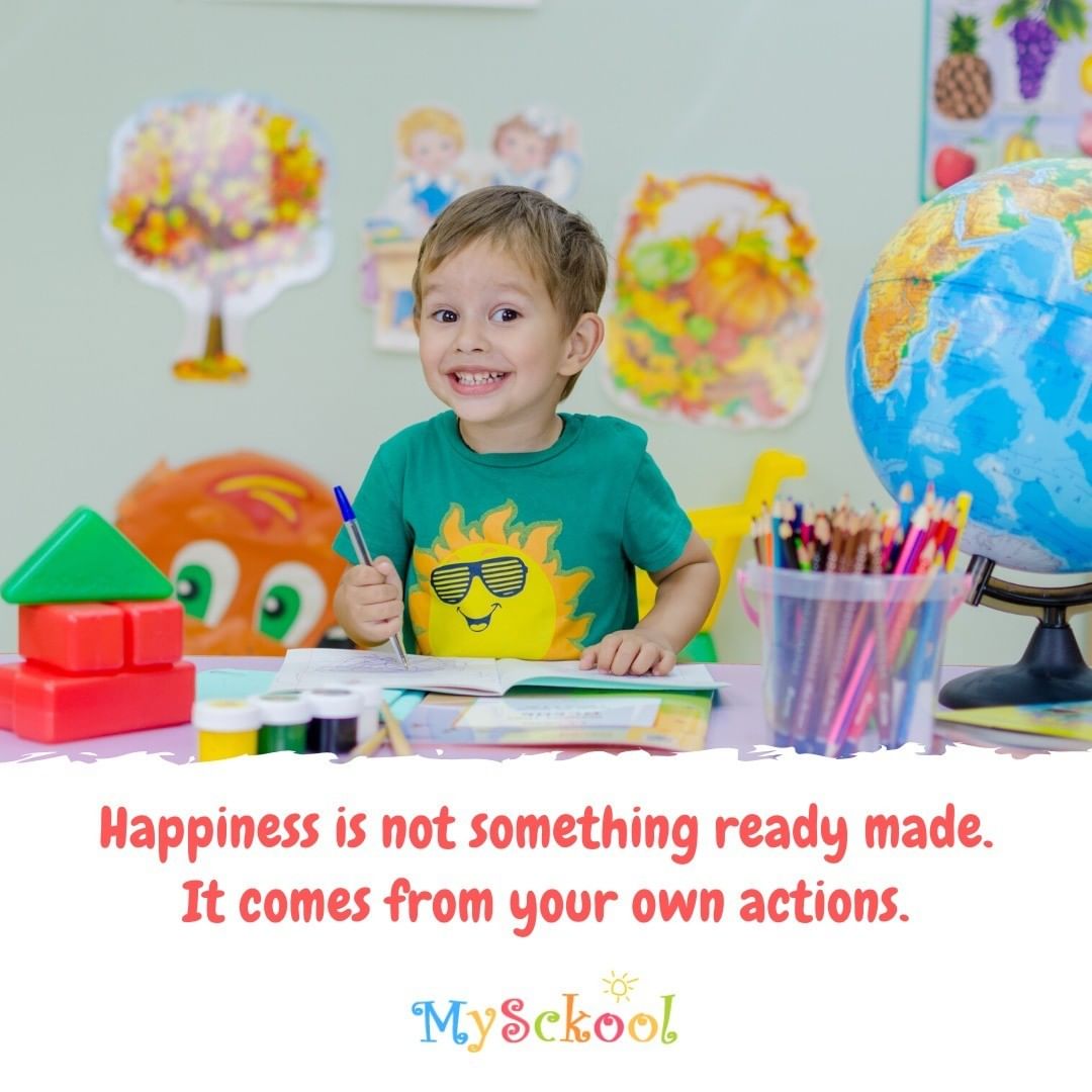 MySckool's tweet photo. Happiness is not something ready made. It comes from your own actions.  ― Dalai Lama
#speechtherapygames #speechtherapyforkids https://t.co/3sxO5sGQZE