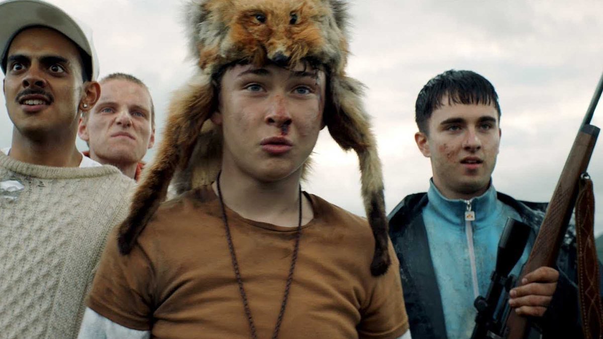 bfinetwork's tweet image. Our final #NETWORKandChill recommendation to end this week on a high note is GET DUKED (2019) from @NinianDoff! 🦌

This hip-hop inspired comedy follows four city boys on a wilderness trek in Scotland as they try to escape a mysterious huntsman. 🏕️

➡️amazon.co.uk/gp/video/detai…