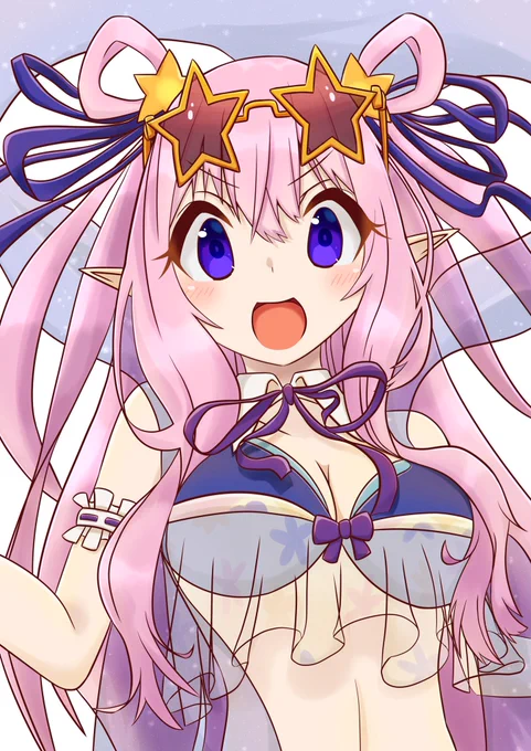 #このタグを見た人は推しの初描きと現在の絵を載せる
ハツネちゃんも1年で結構変わったねぇ 