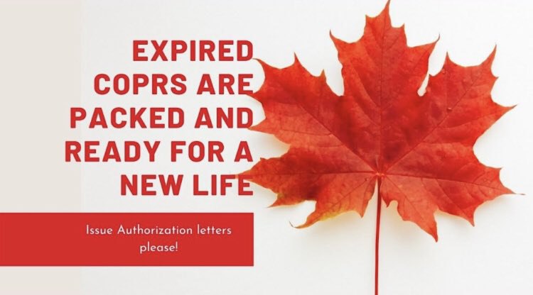 An entire year gone by since I first received my COPR. Even if the pandemic was unplanned, by now there should have been a streamlined process put in place to clear the #ExpiredCOPR backlog. Patience is wearing off. 
<a href="/CitImmCanada/">IRCC</a> <a href="/JustinTrudeau/">Justin Trudeau</a> <a href="/marcomendicino/">Hon. Marco Mendicino</a> <a href="/RaquelDancho/">Raquel Dancho</a>