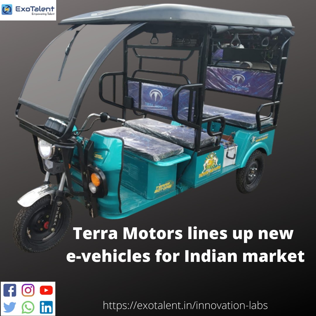 labs_et's tweet photo. #Japanese electric vehicle maker Terra Motors lines up new e-vehicles for Indian market
#AI #IoT #Trending #future #Career #EtLabs #innovation #technology #Job #onlineclasses #ECCourses #CareerCoachibg #EVs 
To know more : https://t.co/2h7pKV3tUt https://t.co/bcW4D4YLy7