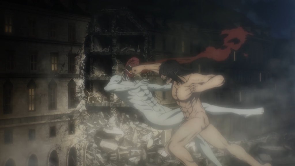 In my opinion, Isayama is portraying these realistic issues in the show but with no answers. At least not for now. Eren isn’t the generic main character who will bring stability, peace and freedom for EVERYONE. That in itself is unrealistic. So, Eren Yeager chose to fight. +