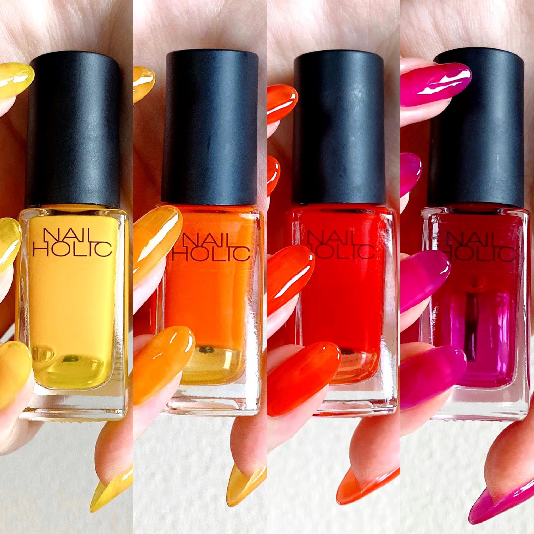 ちこえ Nailholic ネイルホリック の一部が廃盤になると聞き 手持ちをあらためたところ私はro604が該当しました うるみワインカラーがとても素敵なのに残念 減りが激しい ジューシーシリーズはフレッシュでみずみずしい発色がかわいいし塗るのが簡単で