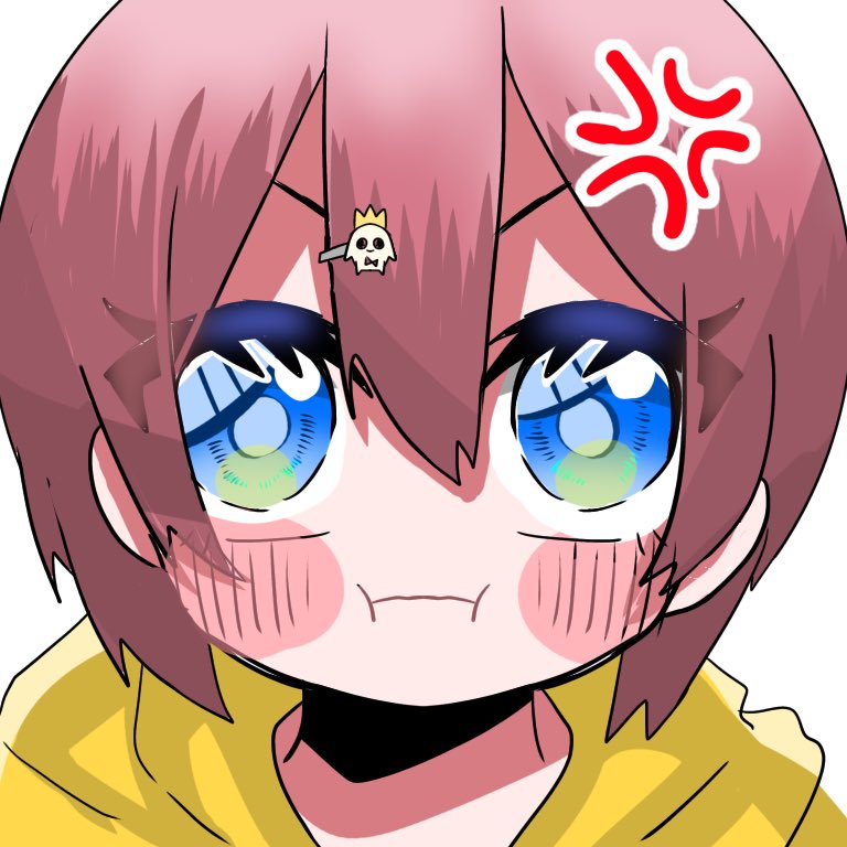 るん 固ツイイラスト على تويتر 激おこかあいいちゃん かあいらすと かあいいちゃん イラスト 塗り忘れあったから再投稿です