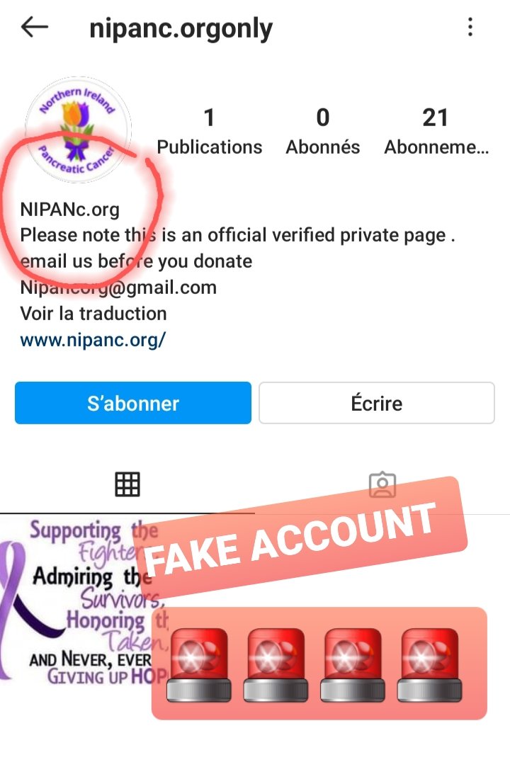 🚨🚨🚨🚨🚨🚨🚨

FAKE IG ACCOUNT ALERT !!!!!

🚨🚨🚨🚨🚨🚨🚨

This account is not @NIPanC1

Please report!