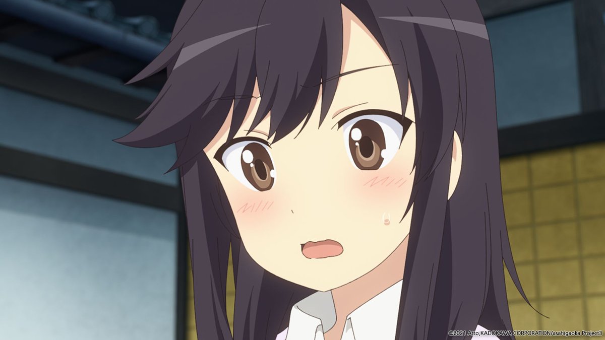 [애니플러스 1/18 23:00 방송 『논논비요리 논스톱』 2화 "호타루가 어른스러웠다?"] - 일요일에 렌게에게 '채소 모종을 심을 건데 도와줘'라고 한...