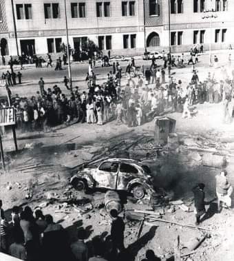 Today we remember the Egyptian "bread Uprising" of 1977, who carried outby hundreds of thousands of lower-class people protesting WorldBank and International Monetary Fund-mandated termination of state subsidies on basic foodstuffs.