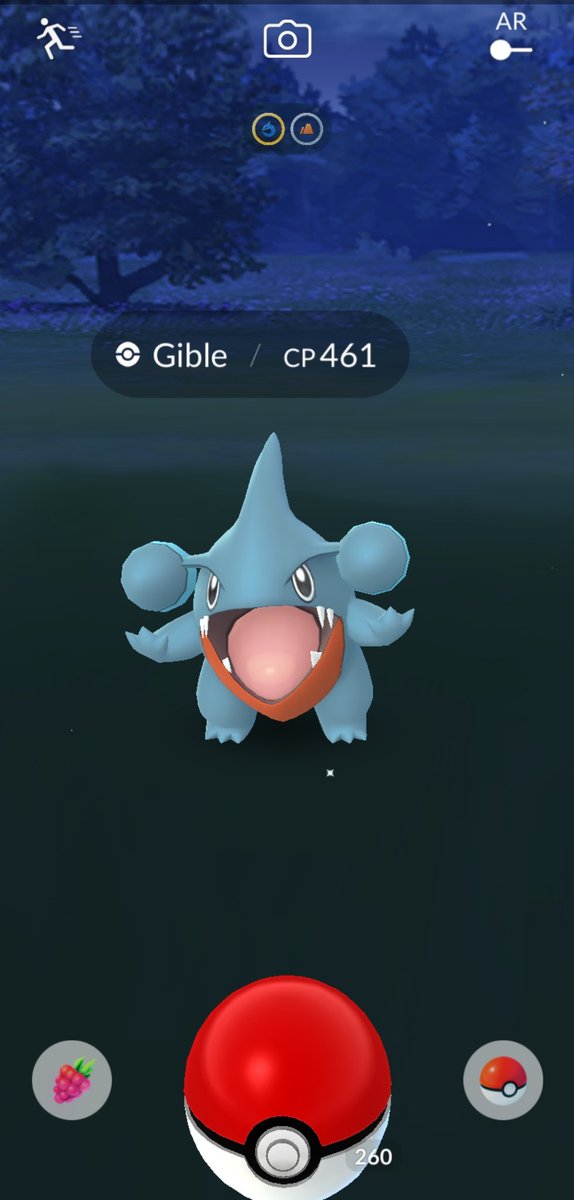 Danzobiggins50's tweet image. Gible quest done ✅
Unfortunately no shiny gible, one for the trading pile.
#Excellentthrows #gible #pokemon #PokemonGO #Fieldresearch #PoGo