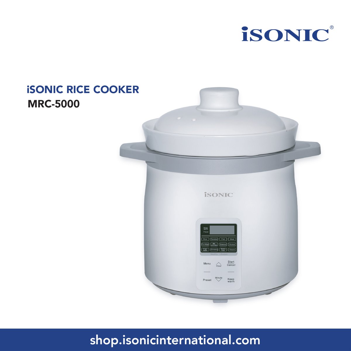 iSONIC_INT's tweet photo. Modern and smart ceramic cooker is now available only at https://t.co/KXhBrlpAMm

Enjoy free delivery when you shop at our official online store. Offer valid until 31/1/2021

#isonic #malaysia #cookware #cooking #kitchenappliances #lifestyle https://t.co/IO7k58tuUf
