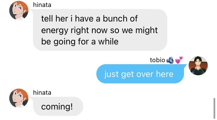 kageyama - hinata 1/2