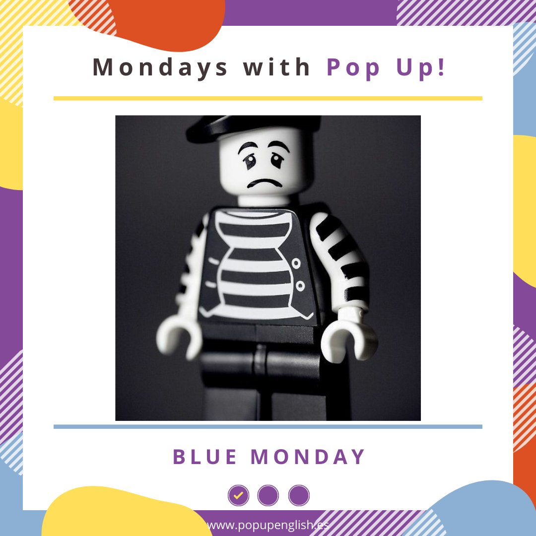 PopUpEngC's tweet image. &apos;I&apos;m feeling a bit blue&apos; (Me siento un poco triste)🙁
🖐️Pero, please!!, no nos volvamos pesimistas, que todavía nos queda todo un año por delante, asi que... step by step (pasito a paso) pero hacia delante,ok?💪 Yeah!

PS: I would like a Purple Monday🤭

#bluemonday