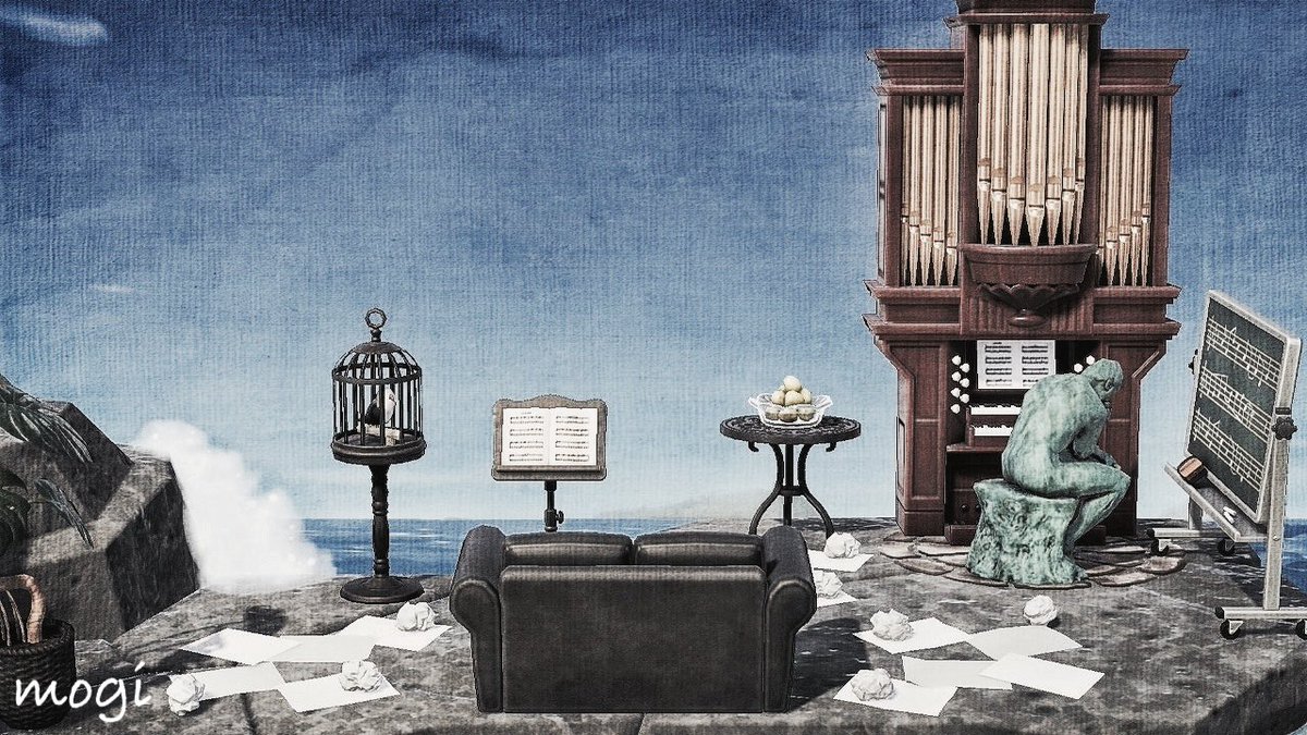 morinomogi's tweet photo. 作曲家の苦悩💭

#あつまれどうぶつの森 
#AnimalCrossing 
#あつ森写真部 
#日々こおりざ島 https://t.co/mbMUEL3hII