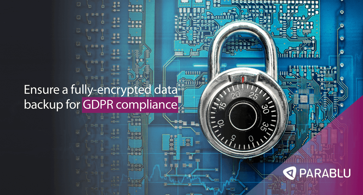 ParabluInc's tweet photo. Rely on backup solutions that use strong #encryption with strict enforcement of segregation of duties - https://t.co/NhLrJnADPN     

#GDPR #RegulatoryCompliance #DataBackup #DataBackupSolution #SegregationofDuties https://t.co/DrLeAKBoXV