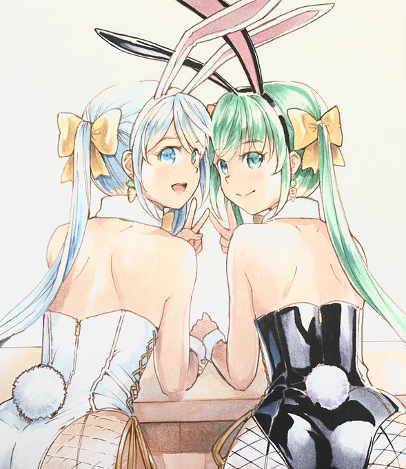 白うさと黒うさ

どっちがお好き?¶(⁄=˅̮=∖)⁋ 