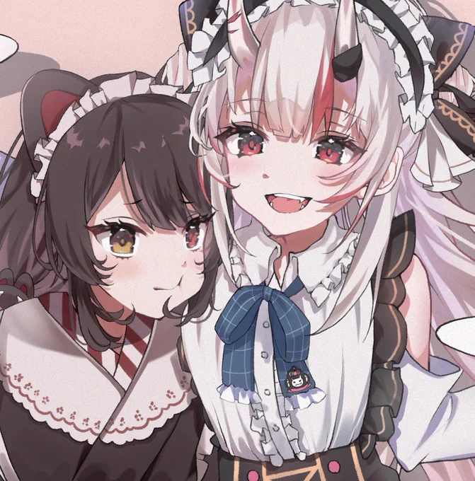 #百鬼絵巻
#いぬいらすと
#おにべろす
メイドさん? 