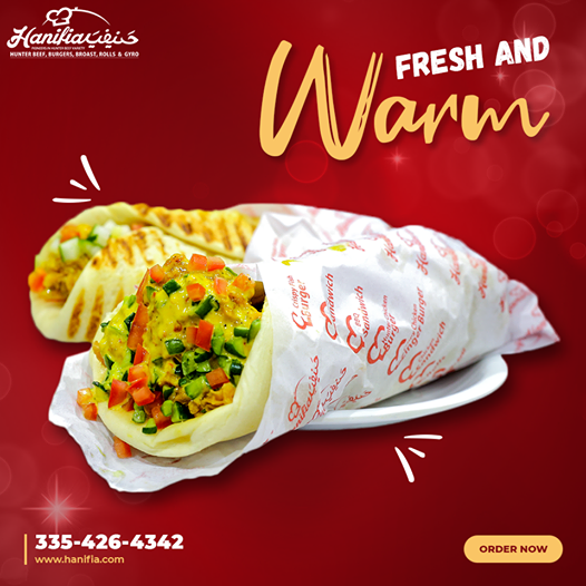 Hanifia33's tweet photo. We don't make it until u order it. Always fresh and warm gyros at Hanifia.
#Hanifia #Fresh #Food https://t.co/JRU84a1U1X