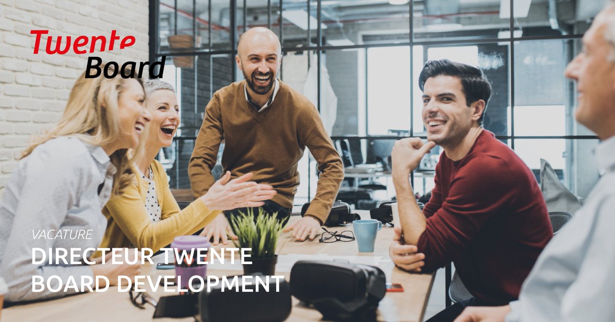 TwenteBoard's tweet image. Twente Board Development is op zoek naar een ondernemende en innovatieve directeur, die mee bouwt aan de toekomst van #Twente. Kortom: een directeur met een missie! Nieuwsgierig? Neem contact op voor meer informatie of solliciteer direct via bit.ly/2XL7L1b 

#vacature