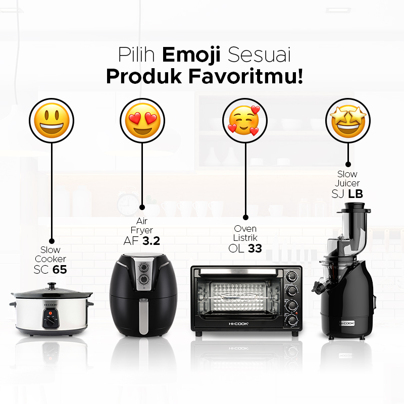 hicookofficial's tweet photo. Yuk repky mana siih produk favoritemu sesuai dengan emoji diatas!🥰

Selain pilihan yang ada diatas produk Hi-Cook apa lagi nih yang jadi favoritemu Sahabat Hi-Cook?
-
#HiCook #HiCookIndonesia #MasakDimanaKapanSaja https://t.co/UKGgcuJiLN