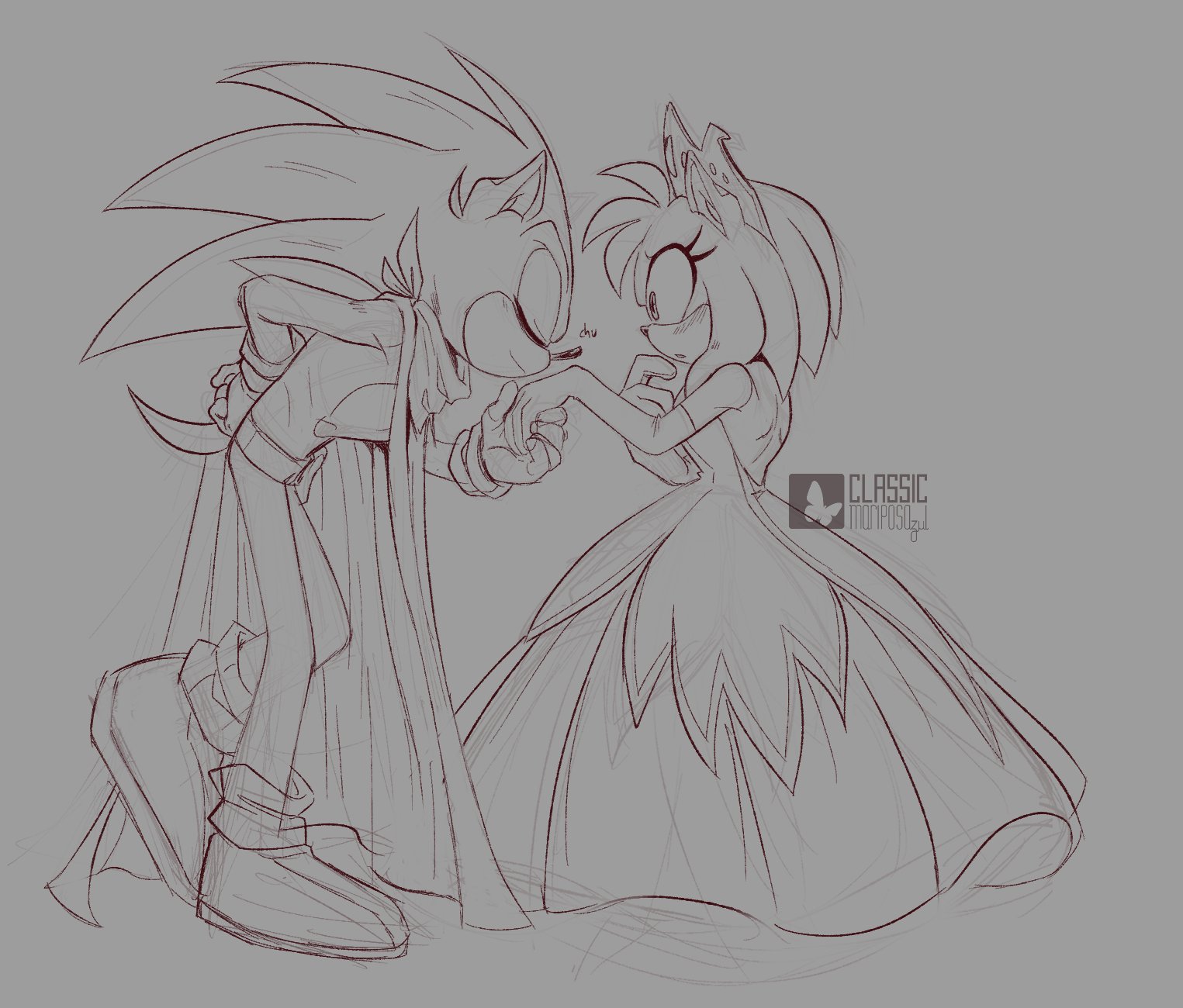 🌹𝑪𝒉𝒆𝒓𝒓𝒚🍒 (COMMS OPEN) on X: Do you remember those Sonamy comics?  This is one of my favorites~ The History of The Emerald comic by  @MercyBhk I am your fan, my dear haha!