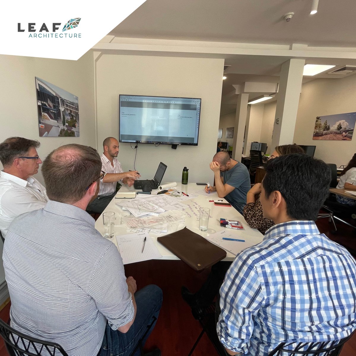 leaf_arch's tweet photo. When designing for a #school, thoroughly researching the use of the space is vital. #LeafArchitecture regularly comes together to workshop ideas, approaches and issues internally. This applies a greater degree of research and lessons learned to our work and our #learningspaces. https://t.co/8wDjhC2JZb