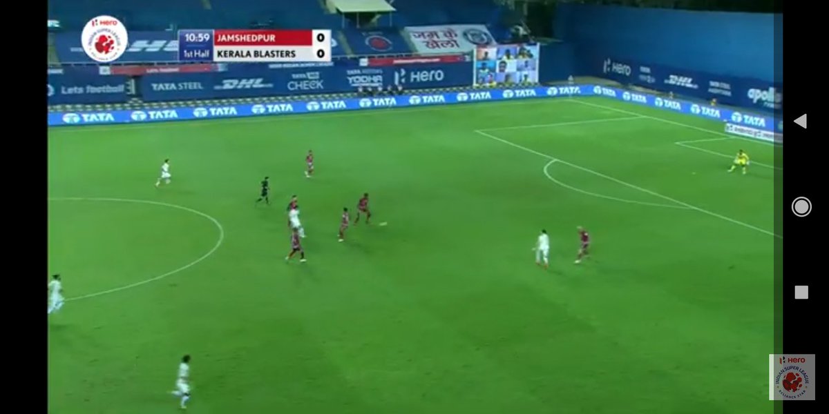 In thease pics  he attracting defenders and gives through ball to Murray and Cido . But still no challenge or pushing from Fox or Eze to Hooper . After they come close to him he just try to hit the ball to post or give an Assist .