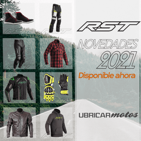 💥 ¡Renueva tu equipamiento motero! 💥
En #Ubricarmotos ya disponemos de las últimas novedades 2021 de Ropa y Equipamiento RST
👉Monos, chaquetas, guantes, botas...
👉+Info: ubricarmotos.com/556_rst

¡ Descubre todo sobre la conocida marca inglesa #RST !