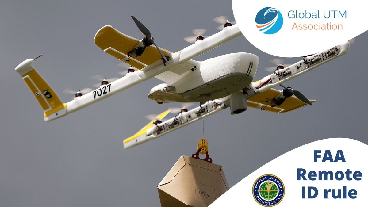 GUTMA STATEMENT | GUTMA appreciates the efforts of the <a href="/FAANews/">The FAA ✈️</a> for releasing its Final Rule for Remote Identification of Unmanned Aircraft. This is an important step for the #UAS industry. Read our full statement on the matter here: bit.ly/39L4J2m
#GUTMA #UTM