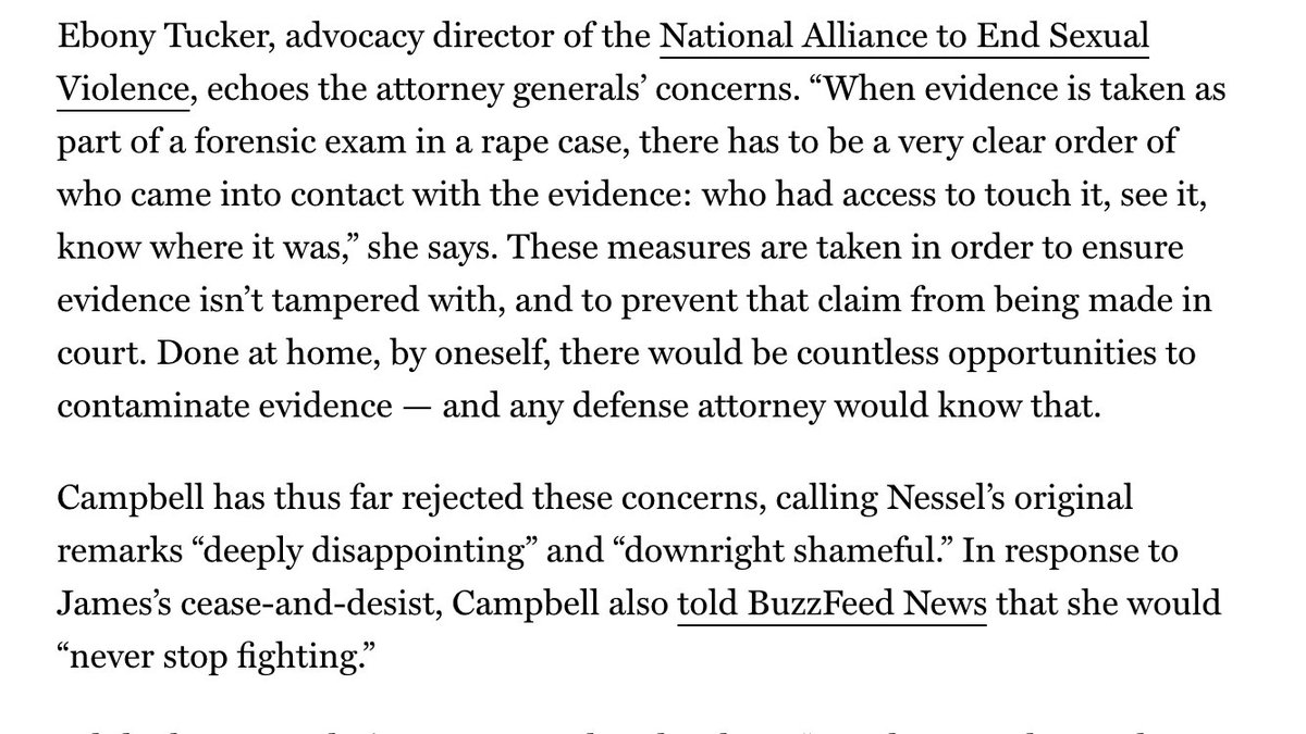 (9/25) These are some victim advocacy orgs have criticized MeToo Kits:- Minnesota Coalition Against Sexual Assault- End Rape on Campus- New York City Alliance Against Sexual Assault- The Aurora Center (my old org)- National Alliance to End Sexual Violence- HAVEN- CAPPA