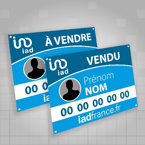 magazine_immo's tweet photo. Disponible dans le shop #iadfrance 
Panneaux 60 x 80 recto verso avec 4 œillets les 5 exemplaires : 46,48 euros ht ( la personnalisation est comprise ) 

Le saviez-vous ? Si vous trouvez moins cher on s’aligne et on baisse le prix de 5% https://t.co/jLC7zExDET