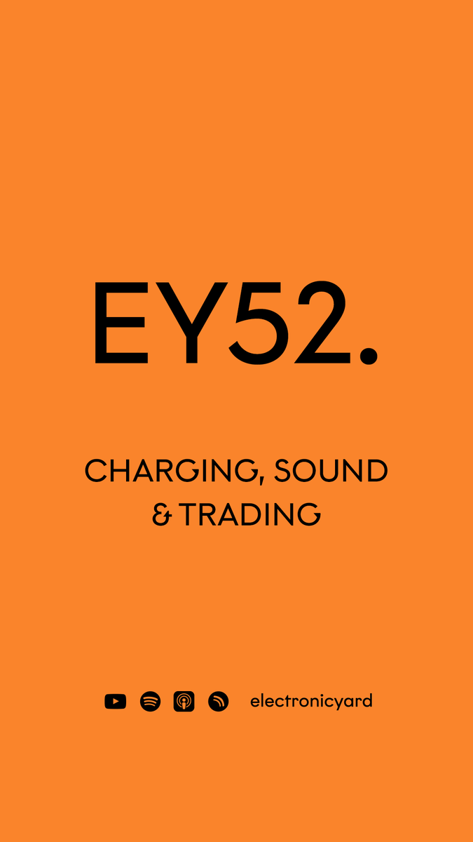ElectronicYard's tweet photo. #EY52: #Charging, #Sound &amp; #Trading 

#EYPodcast #ElectronicYard #Podcast #GermanPodcast #Podcastlife #DresdenPodcast #Dresden #DresdenNeustadt

📺 #YouTube: https://t.co/TH5XLaMXeo 
🔈 #Spotify: https://t.co/VZROslN0Lm 
🍏 #iTunes: https://t.co/zXKVnqWg5b https://t.co/lufrslgVVD