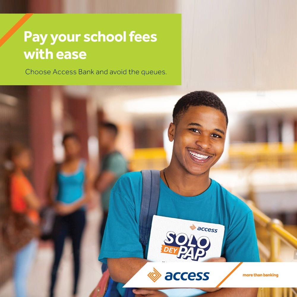 AccessBankGhana's tweet photo. Choose Access Bank for a more convenient and easier way of paying your school fees. Click on the link below to find out more
https://t.co/Z4pGILrtly
#Backtoschool
#schoolfeescollections https://t.co/EoEICsXjlP
