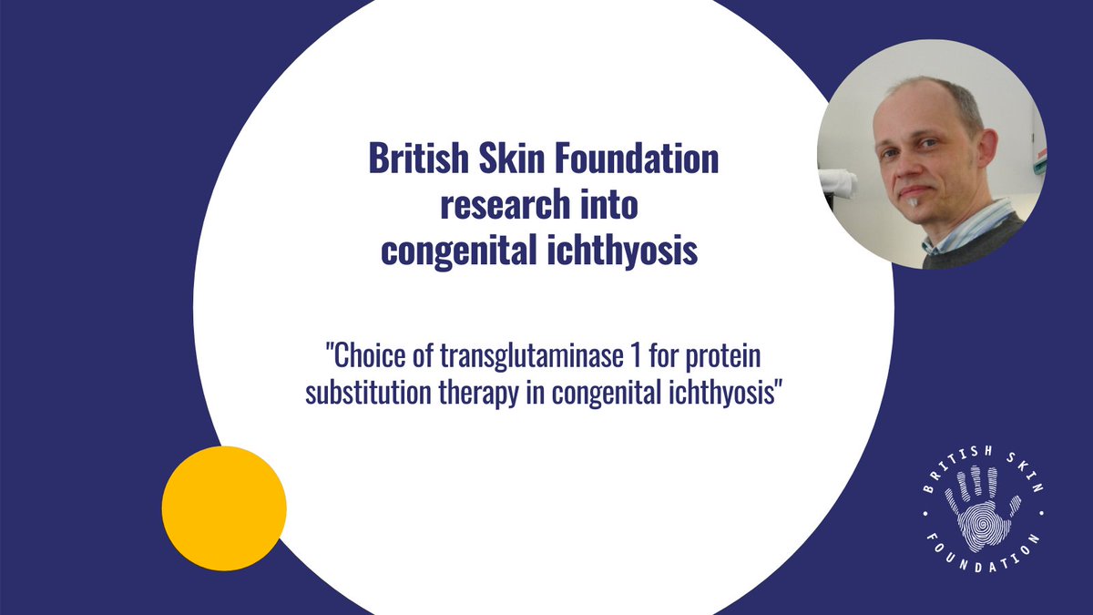 New blog post! Funding research into rare conditions like congenital #ichthyosis. Dr Hans Hennies talks about his British Skin Foundation funded research. buff.ly/3nIkg8l

#MondayMotivation