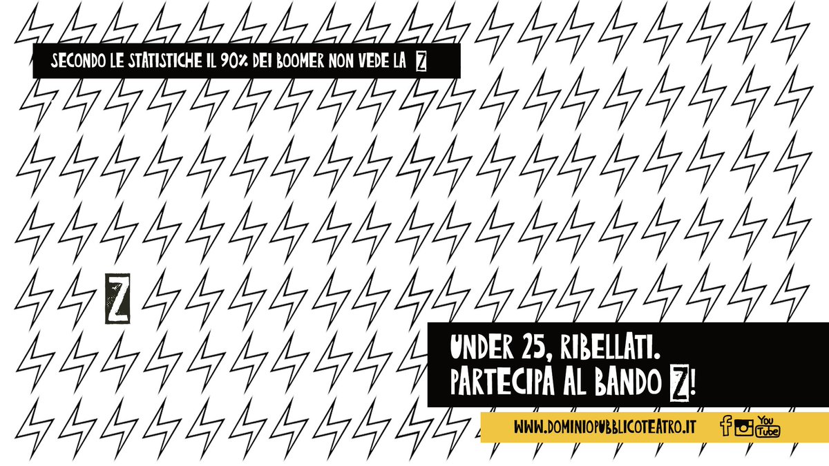 A.A.A.Artisti! Avete massimo 25 anni? È il momento di farsi avanti e dimostrare cosa sapete fare: è aperto il bando di <a href="/DominioPubblico/">Dominio Pubblico</a>.
Ecco come partecipare 👇
informagiovaniroma.it/cultura-e-spet…