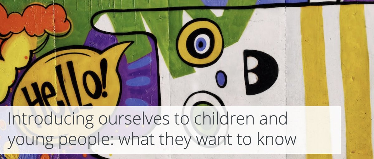 *** New blog ***

In our latest blog <a href="/Naomilouiset/">Dr Naomi Boswell</a> looks at what children and young people want to know about EPs before they meet them. 

Read here: edpsy.org.uk/blog/2021/intr…

#twittereps #coproduction #participation
