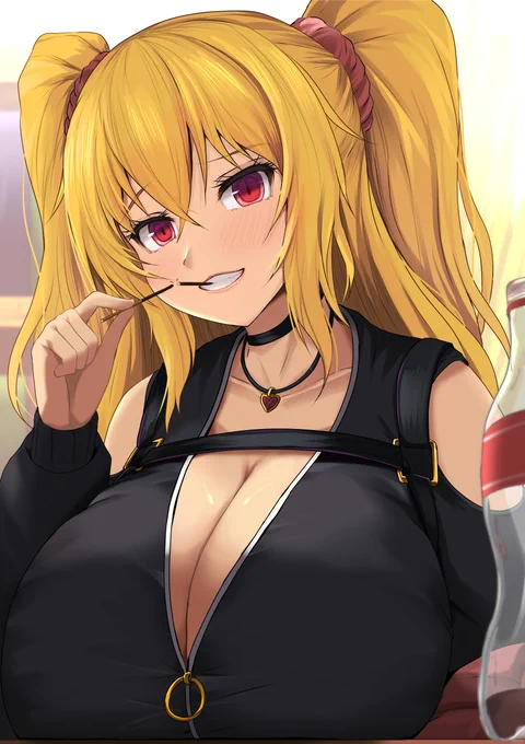 「君また私の胸見ていたなぁ～」
「まぁいいや、ちょっと外寒いし出たくないからお菓子と飲み物買って来てくれない??見たんだから断らないよね?」 
#優しい彼女に癒されたい シーン6?? 