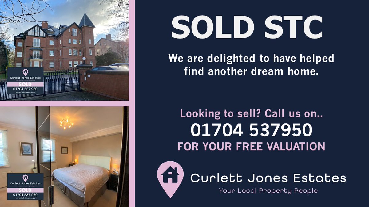 We are absolutely delighted to have found another family their #dreamhome. 🥳🏠

For a free no obligation #homevaluation, call us on 01704537950 we are open 7 days!

#CurlettJones - Helping Southport Move😁
#property #Monday #GoodNews #southport #LoveSouthport #soldproperty