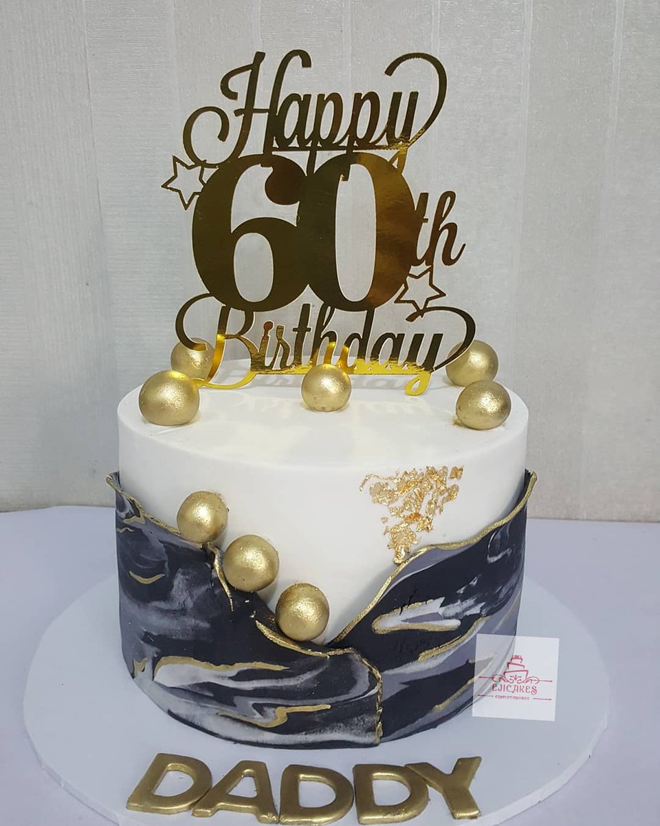 Ejicakes On Twitter Beautiful 60th Birthday Cake 10inches Fondant Cake Three Flavours Vanilla Red Velvet Chocolate Price 20k Twitter Ejicakes Instagram Ejicakes Kindly Send Us A Dm To Place Your