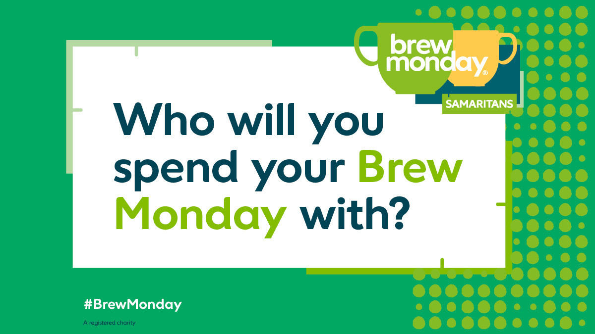Who will you spend your Brew Monday with?