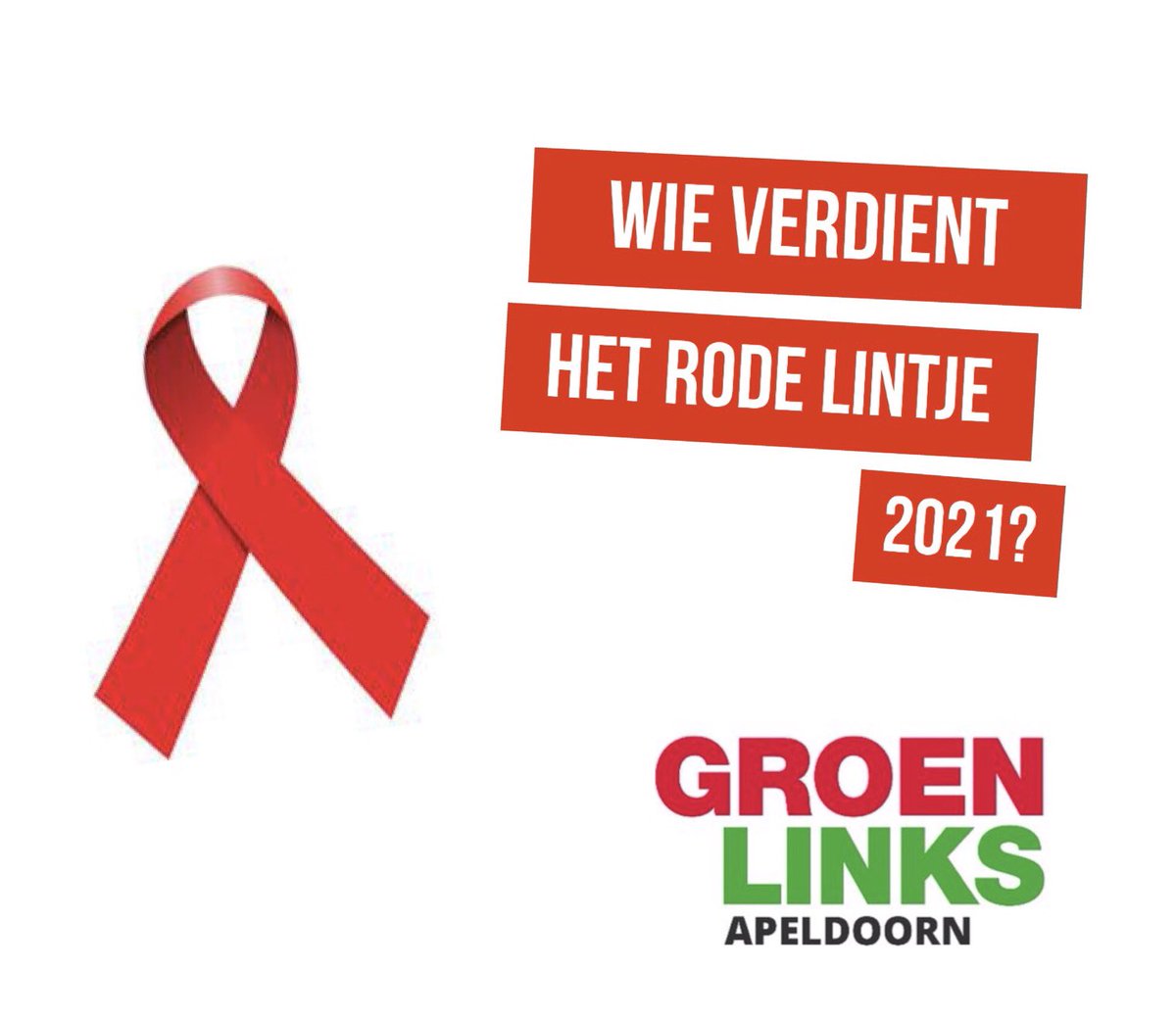 Wie nomineer jij voor een rood lintje?
Ook in deze coronatijd willen wij iemand in het “online’’ zonnetje zetten die in deze coronatijd iets bijzonders heeft gedaan voor de inwoners van Apeldoorn en omgeving.Wil jij dit jaar iemand nomineren? Dat kan!

 1/2