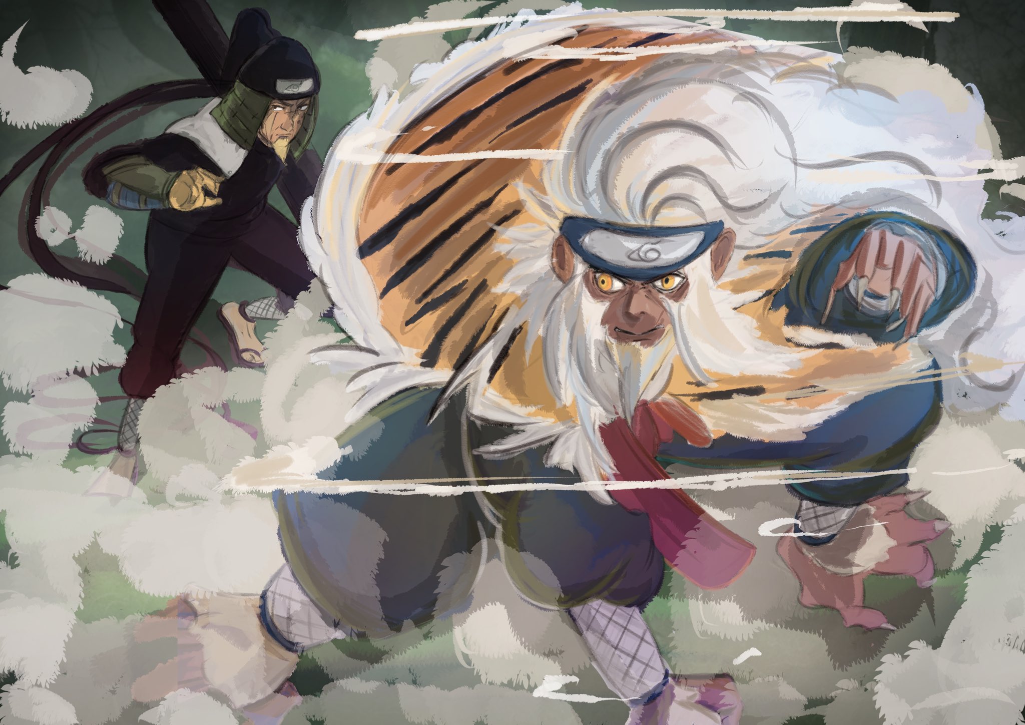 みなみ リン 三代目火影様 ナルト 三代目火影 閻魔 イラスト ナルトイラスト 猿飛 Naruto Illustration Sarutobi Narutoillustration Painting Drawing T Co Wdf25ig8w7 Twitter