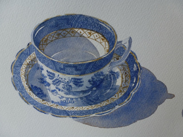 LesleyLinleyArt's tweet photo. #BlueMonday not all blues are bad, particularly when they remind you of loved ones. #watercolour #painting Gran's #OldWillow. https://t.co/4iC7fGLGpS