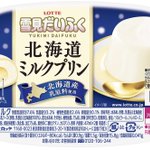1月25日から!雪見だいふく『北海道ミルクプリン』発売開始!