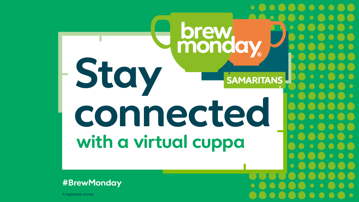 Today sometimes gets referred to as #BlueMonday but instead we want you to reach out to a friend and share a virtual cuppa and have a #BrewMonday 🍵🫖
