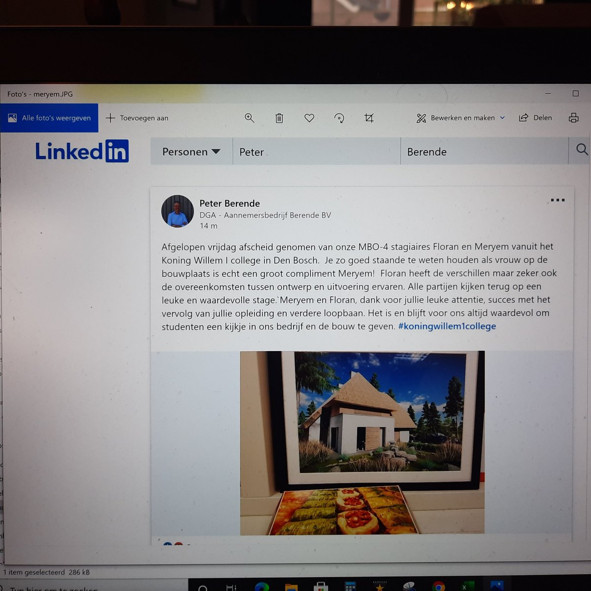 ronvandenakker's tweet photo. 1ste groep afstudeerders komen terug van afstudeerstage en dan krijg je dit bericht. Ik glim van trots @KW1C @meryemyigit99 @Floran77674370 @SBBNL #kiesmij @Ditismbo https://t.co/bqfsYwlGD7